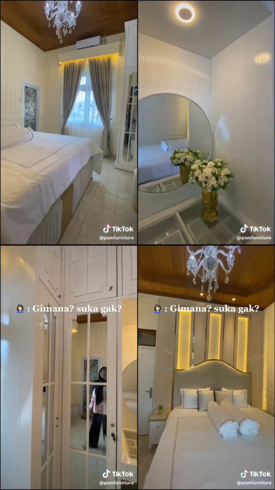 transformasi kamar khusus pengantin baru © TikTok