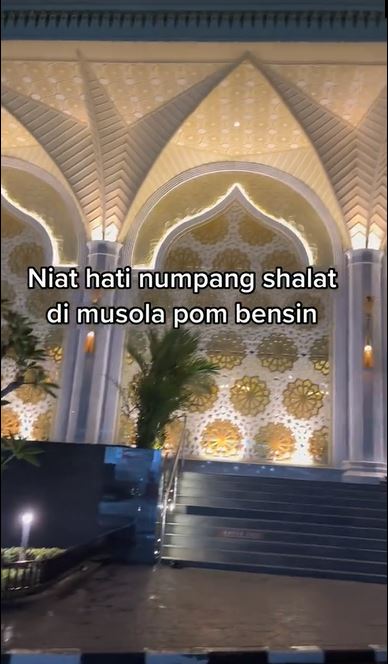 penampakkan mushalanya malah bikin takjub TikTok