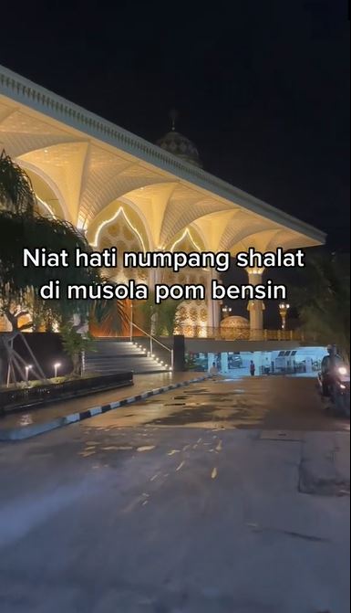 penampakkan mushalanya malah bikin takjub TikTok