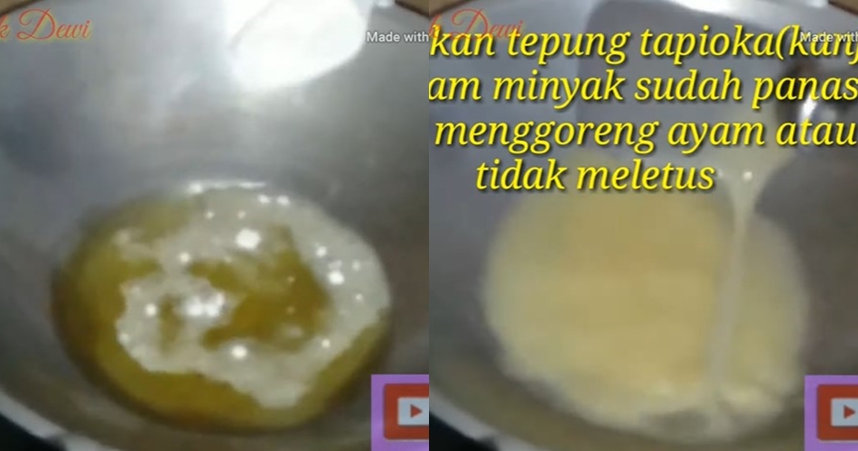 Bukan diberi tepung terigu, ini trik goreng ayam supaya minyak tak meletup dan menghitam