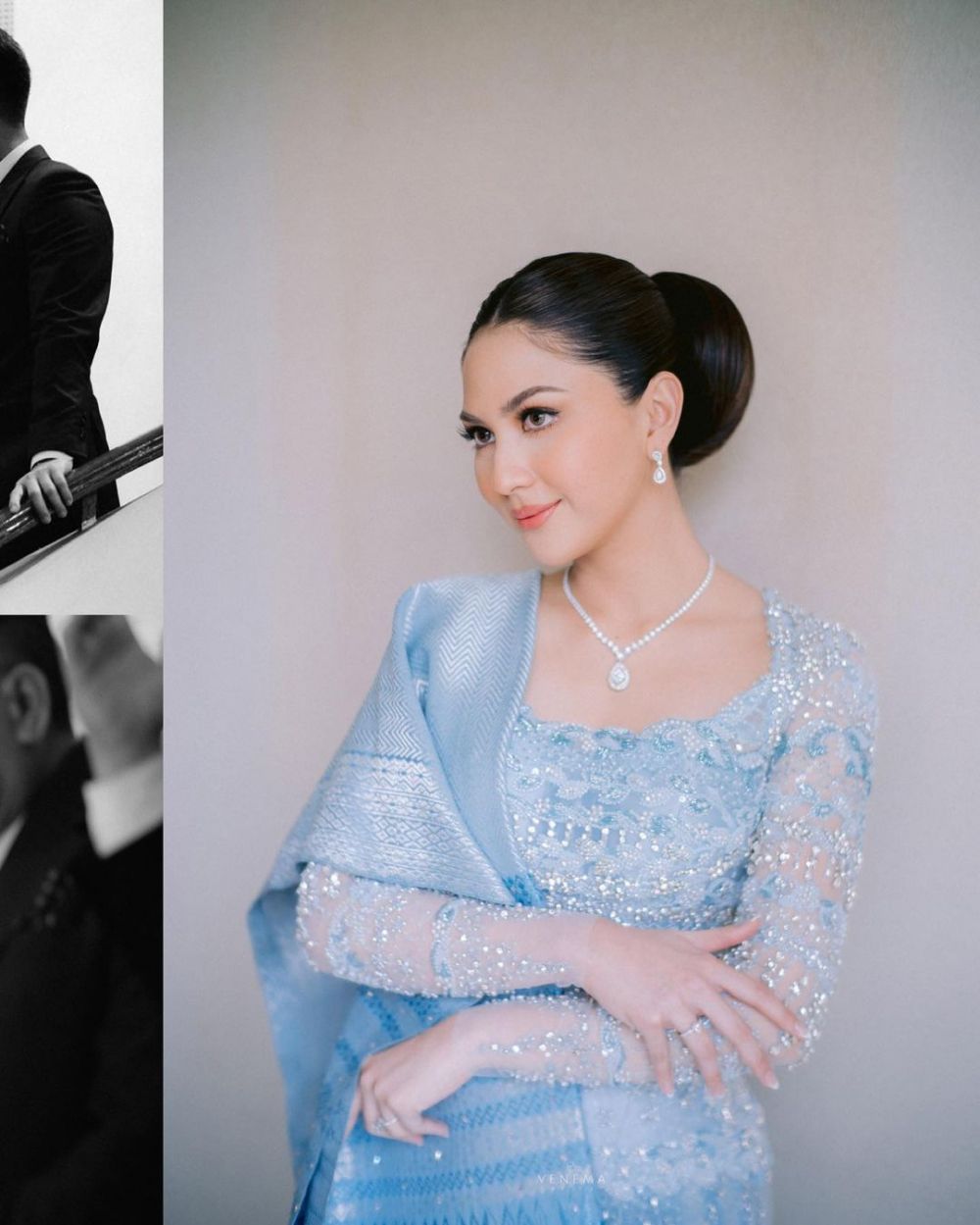 pesona jessica mila dari prosesi pemberian marga sampai pemberkatan © berbagai sumber