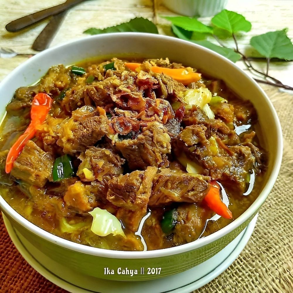 11 Resep tongseng sapi pedas ala rumahan, praktis, dan enaknya bikin merem melek