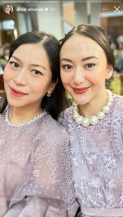 pesona bridesmaid di acara pemberkatan nikah jessica mila © berbagai sumber