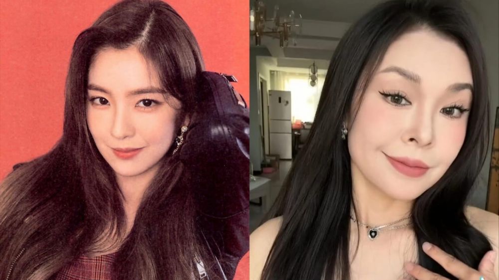 The power of makeup, transformasi emak-emak dandan flawless ini hasilnya dipuji mirip idol K-Pop