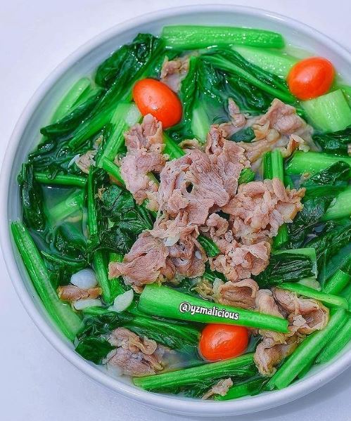 11 Resep olahan sawi hijau masak kuah, sehat, lezat, dan mudah dibuat