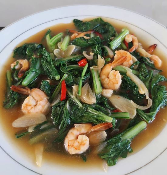 11 Resep olahan sawi hijau masak kuah, sehat, lezat, dan mudah dibuat