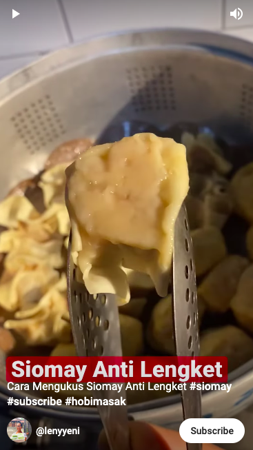 Tanpa lapisan daun pisang, ini trik mengukus siomay agar matang dan tidak lengket di panci