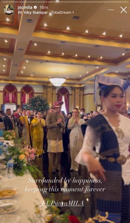 momen pernikahan jessica mila dan yakup hasibuan © berbagai sumber