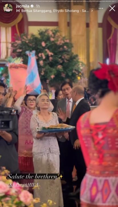 momen pernikahan jessica mila dan yakup hasibuan © berbagai sumber