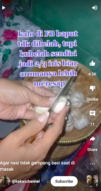 Bukan ditambah jeruk nipis, ini trik jitu menanak nasi agar lebih wangi dan tidak cepat basi