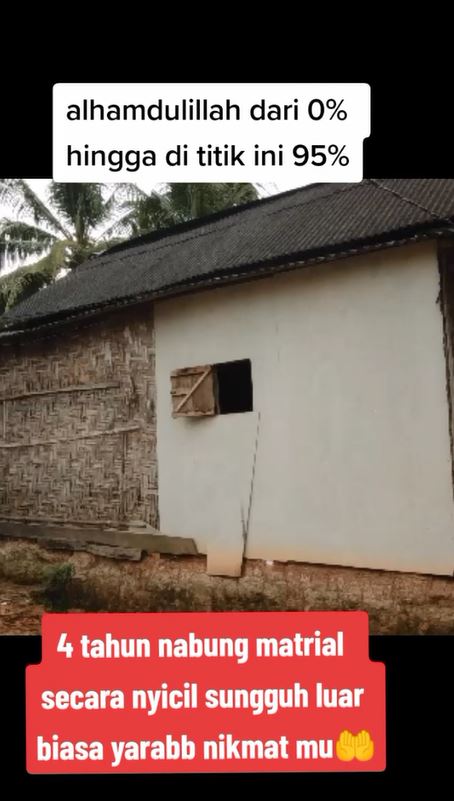cicil material untuk bangun rumah © TikTok cicil material untuk bangun rumah © TikTok