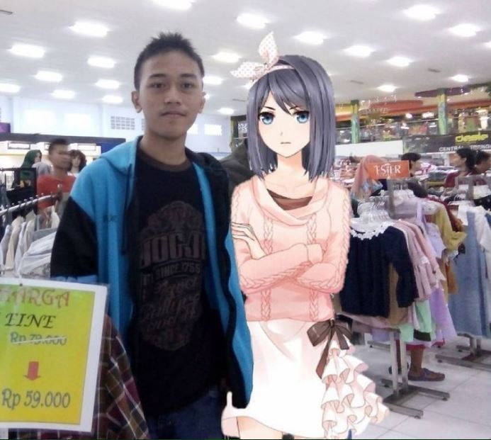 potret kocak jomblo halu Berbagai sumber