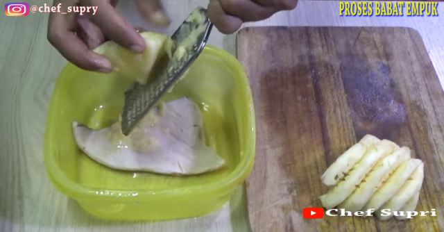 Tanpa presto dan direbus lama, ini trik mengempukkan babat sapi cuma pakai 1 jenis buah