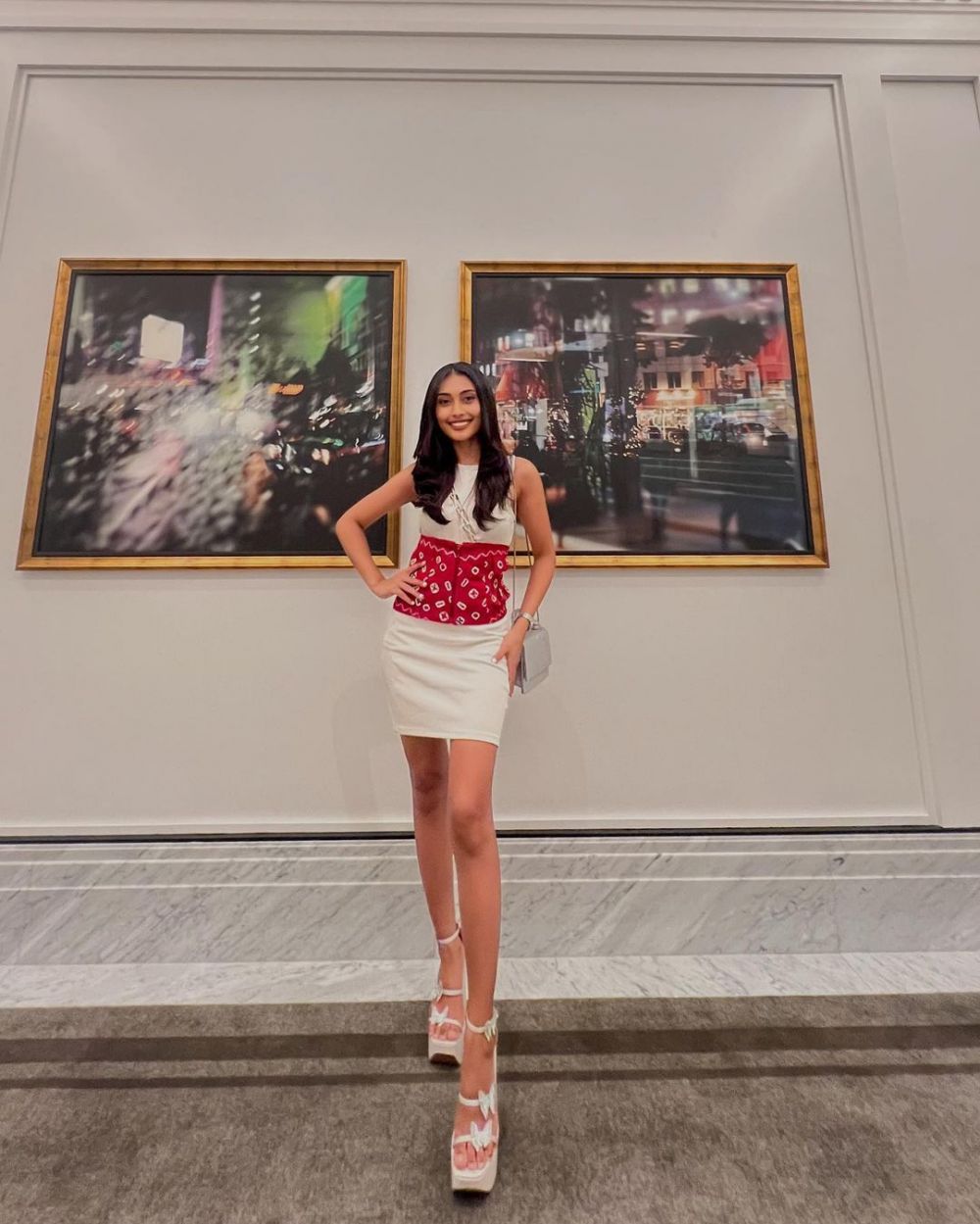 gaya seleb di lamaran rizky dan mahalini © Instagram