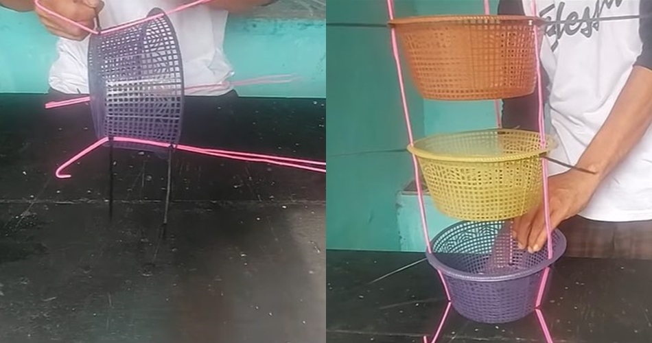 Cuma pakai 2 alat sederhana, begini cara mudah bikin rak bumbu dapur