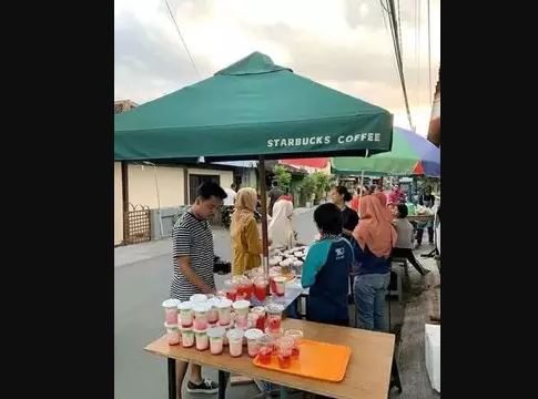 potret kocak lapak pedagang Berbagai sumber