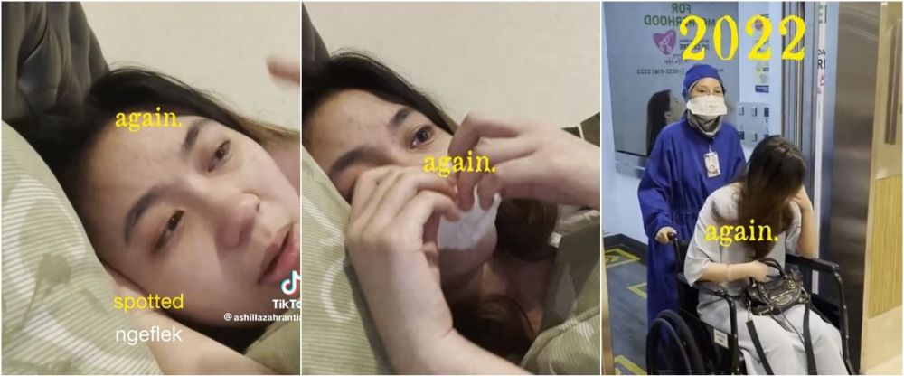 perjuangan ashilla hamil © TikTok