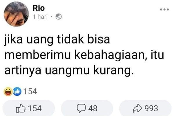 status facebook bikin angguk setuju © berbagai sumber