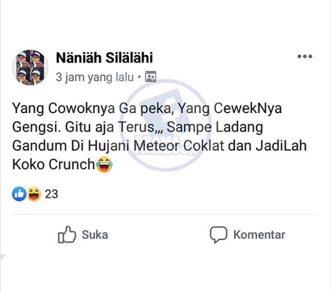 status facebook bikin angguk setuju © berbagai sumber