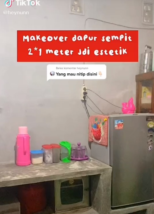 makeover dapur lusuh jadi estetik cuma modal Rp 200 ribu © berbagai sumber makeover dapur lusuh jadi estetik cuma modal Rp 200 ribu © berbagai sumber