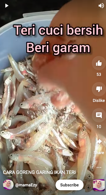 Tanpa direndam air cucian beras dan air hangat, ini trik bikin teri goreng yang renyah tahan lama