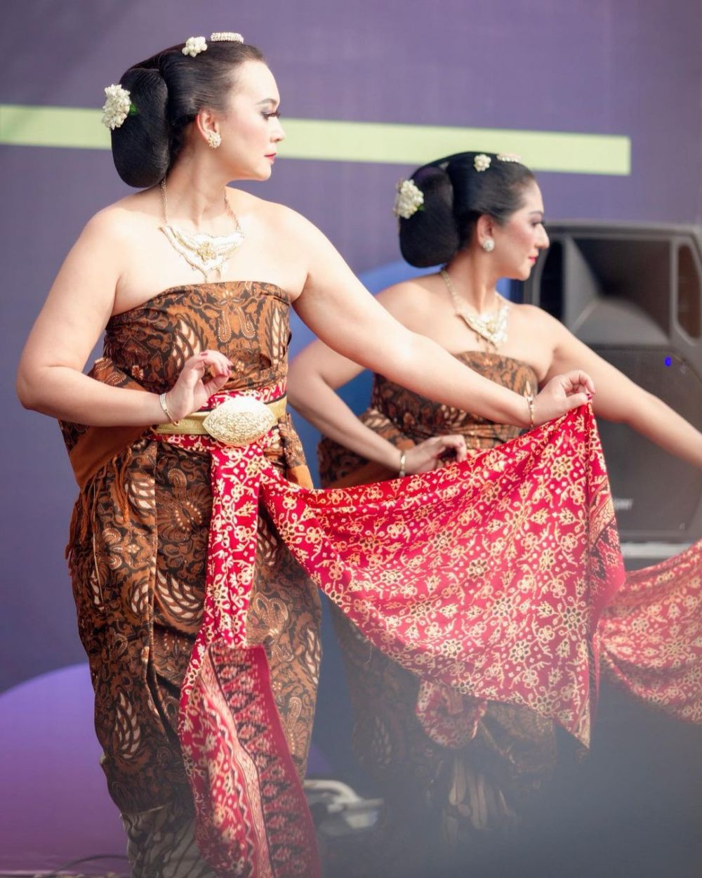 ira wibowo luwes menari tarian tradisional © instagram