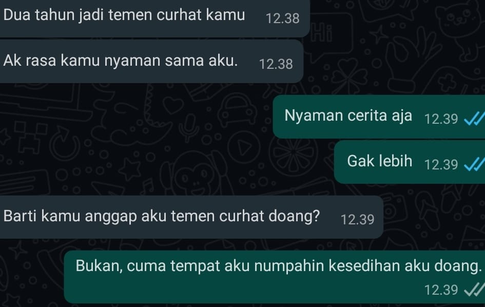 chat lucu minta kepastian dalam hubungan © berbagai sumber