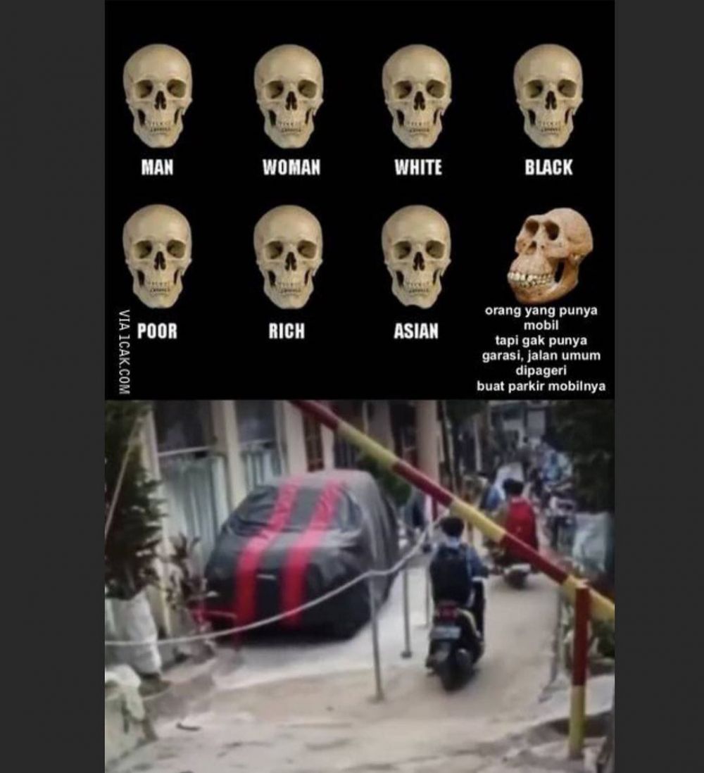 11 Potret kocak kendaraan parkir sembarangan © berbagai sumber