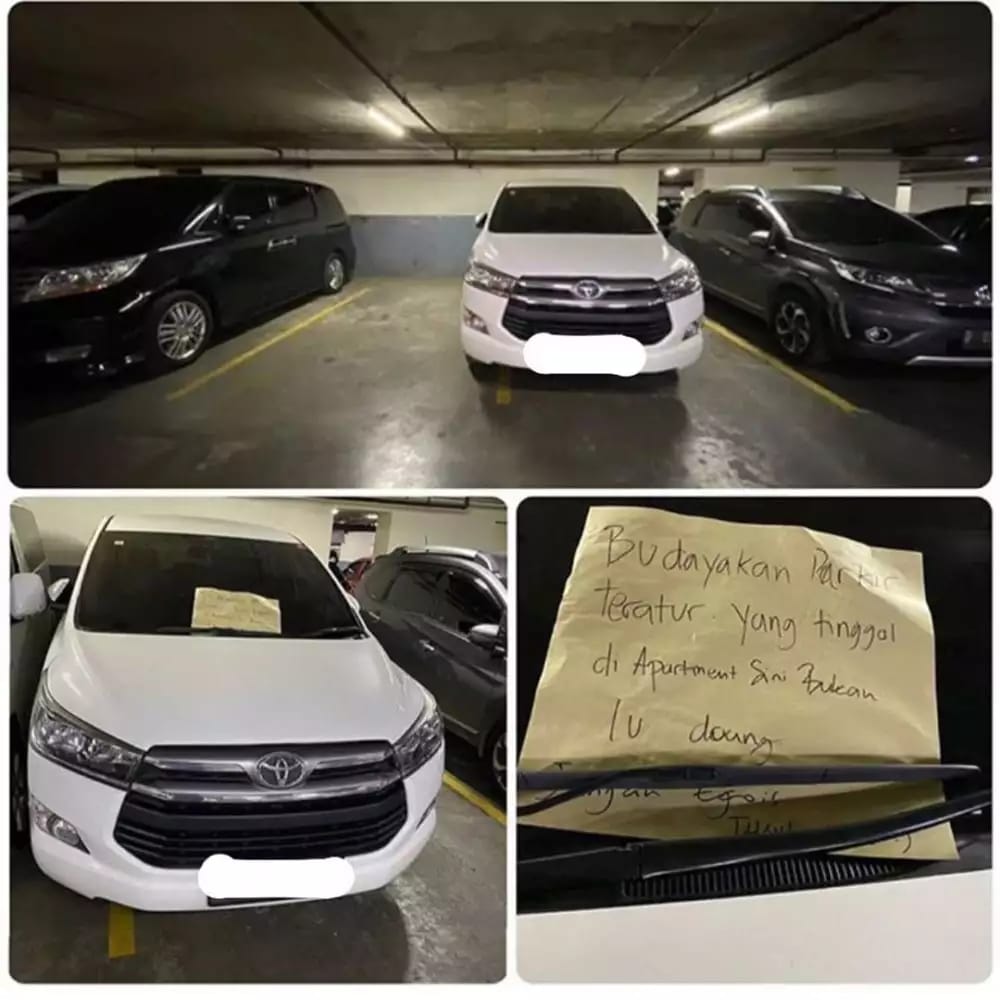 11 Potret kocak kendaraan parkir sembarangan © berbagai sumber