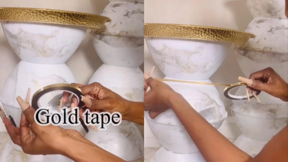 trik membuat meja hias multifungsi © Instagram