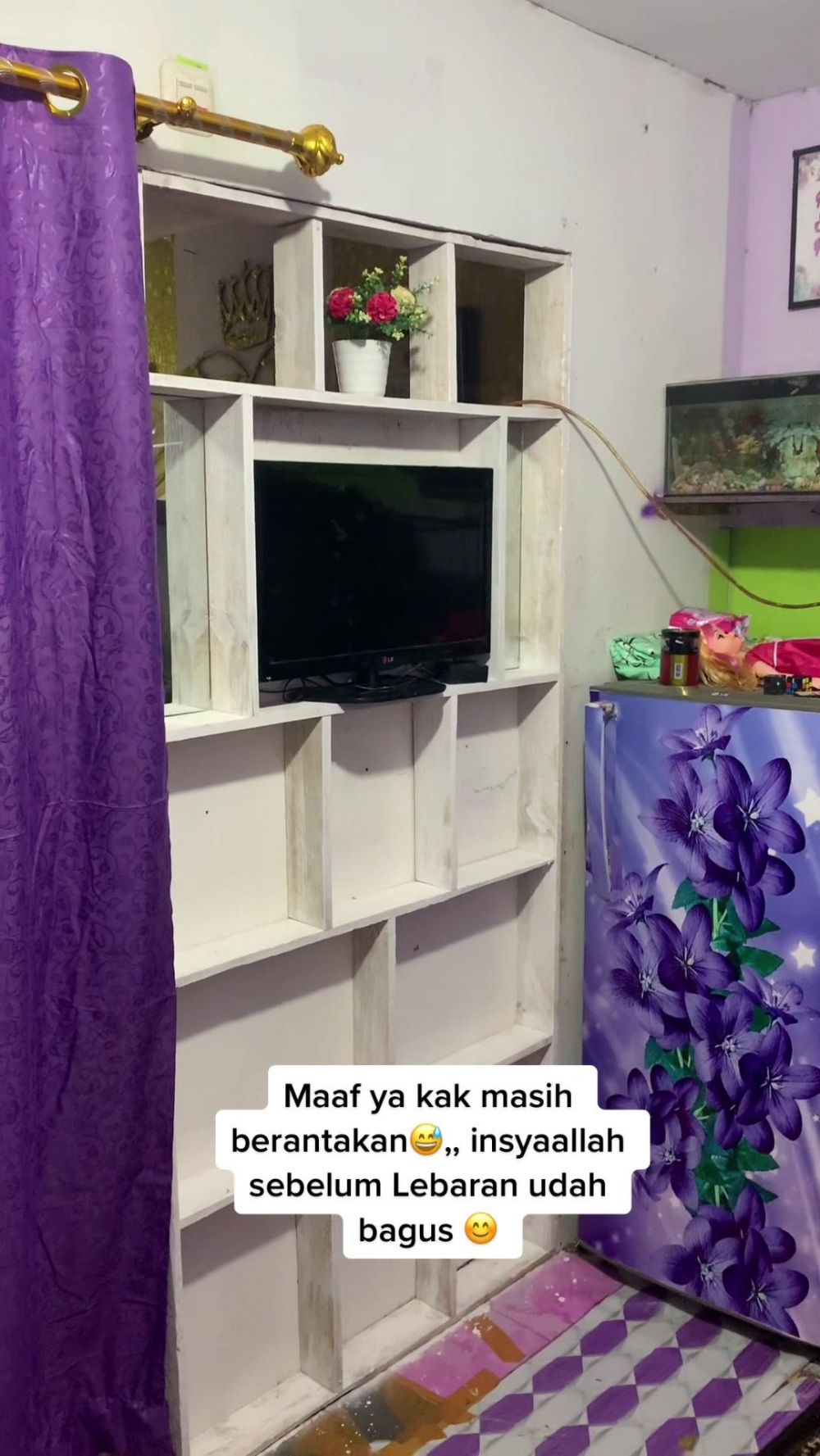 potret hunian mua triplek © TikTok potret hunian mua triplek © TikTok