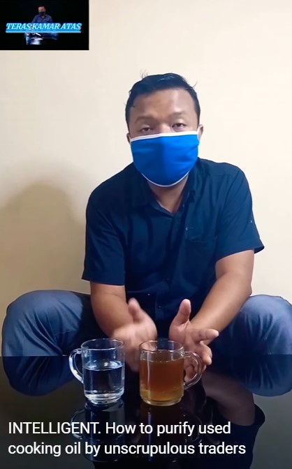 Tanpa perlu dipanaskan lagi, begini cara jernihkan minyak goreng bekas pakai 1 bahan