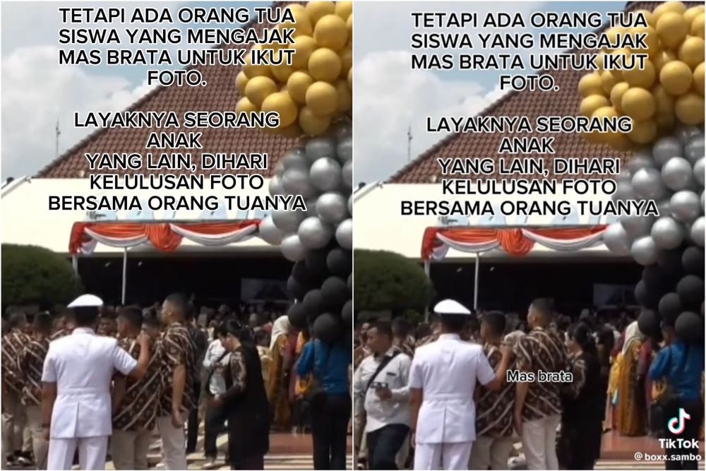 momen kelulusan anak ferdy sambo © berbagai sumber