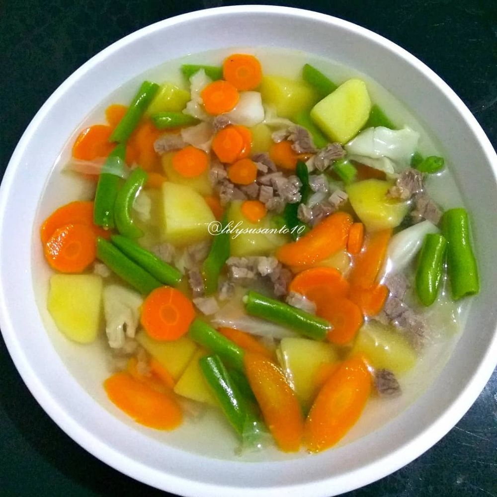 11 Resep sop daging sapi bumbu rempah, lezat, gurih, dan segar