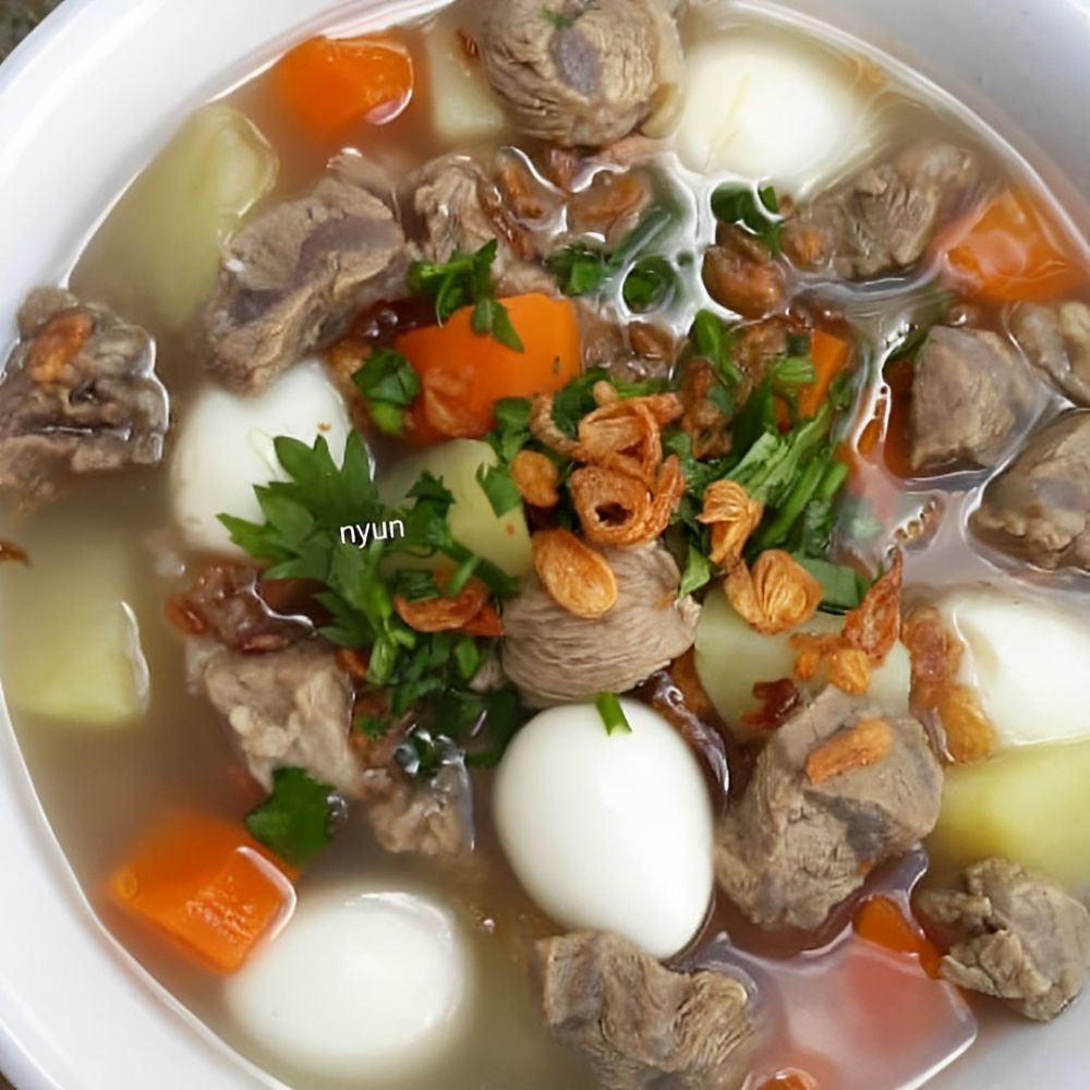 11 Resep sop daging sapi bumbu rempah, lezat, gurih, dan segar
