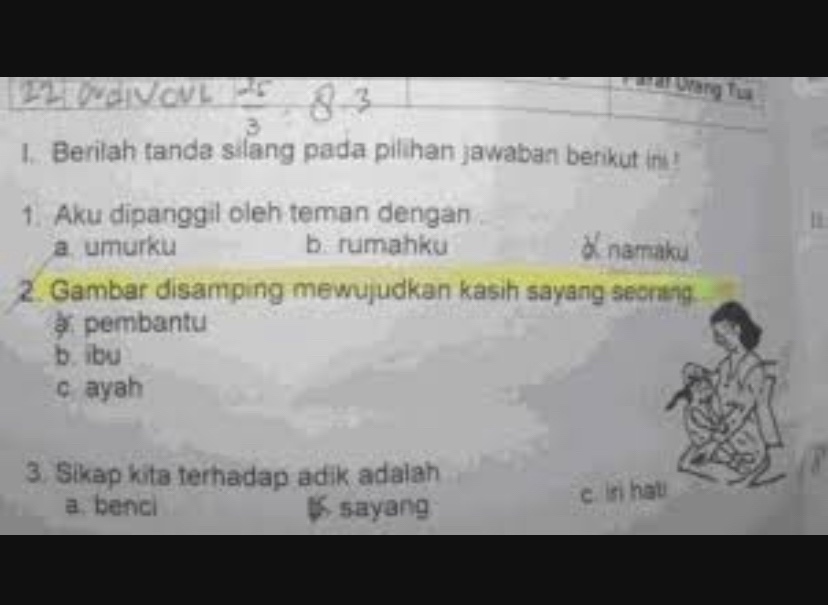 Potret kocak jawaban ngawur Berbagai sumber Potret kocak jawaban ngawur Berbagai sumber