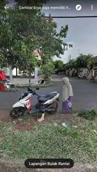 Potret kocak pengendara motor di Google Maps Berbagai sumber