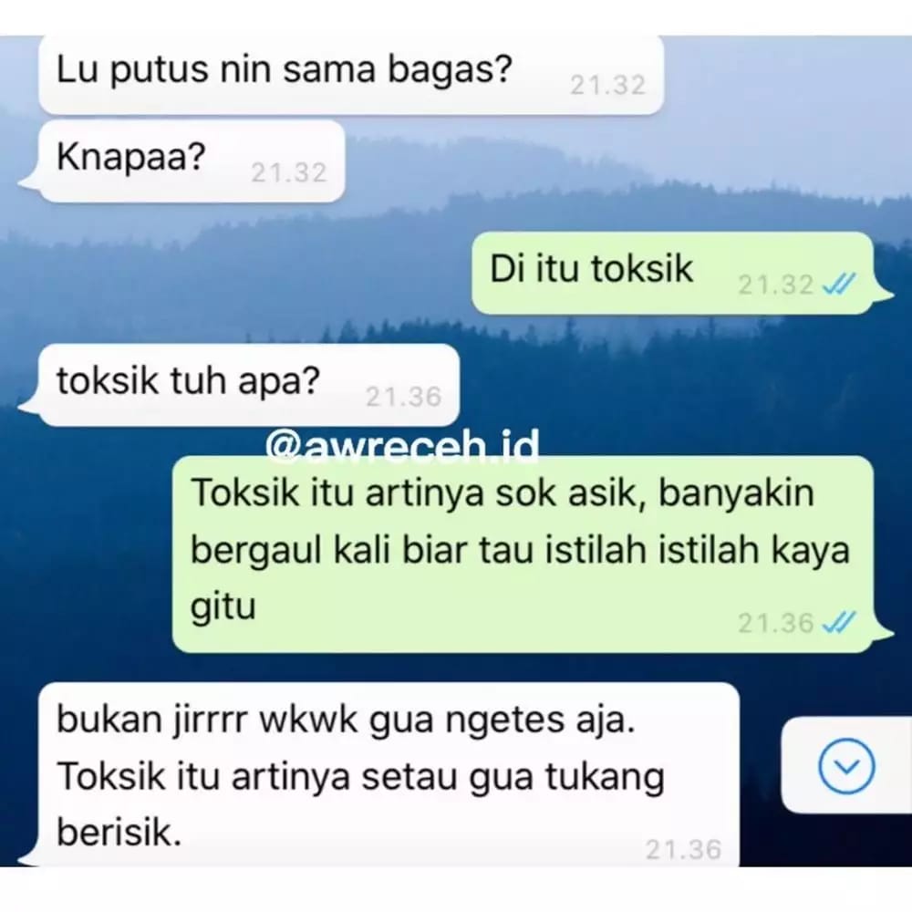11 Chat lucu orang sok tahu © berbagai sumber