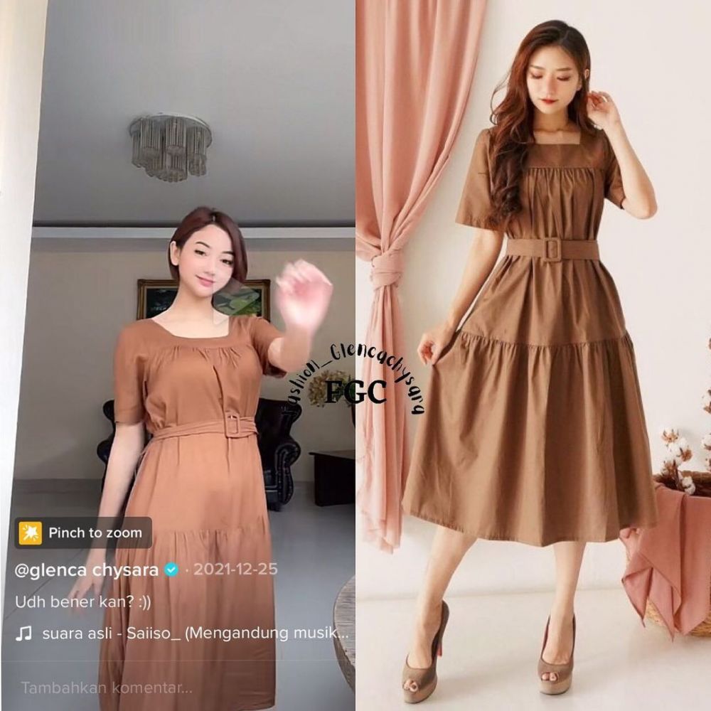 dress glenca chysara di bawah Rp 500 ribu ©  dress glenca chysara di bawah Rp 500 ribu ©