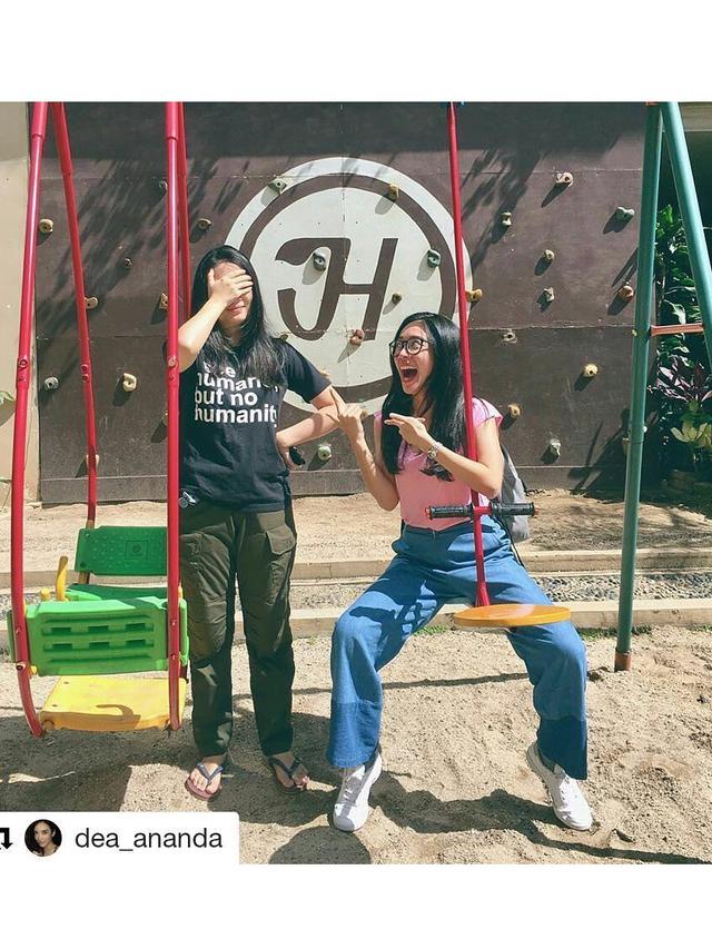 Transformasi pertemanan Leony dan Dea Ananda © 2023 brilio.net