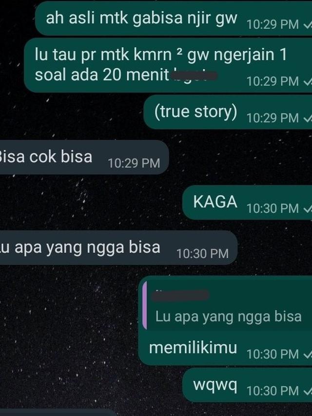 11 chat lucu gagal serius © berbagai sumber