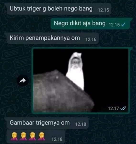 11 chat lucu gagal serius © berbagai sumber