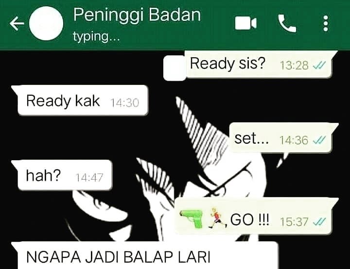 11 chat lucu gagal serius © berbagai sumber