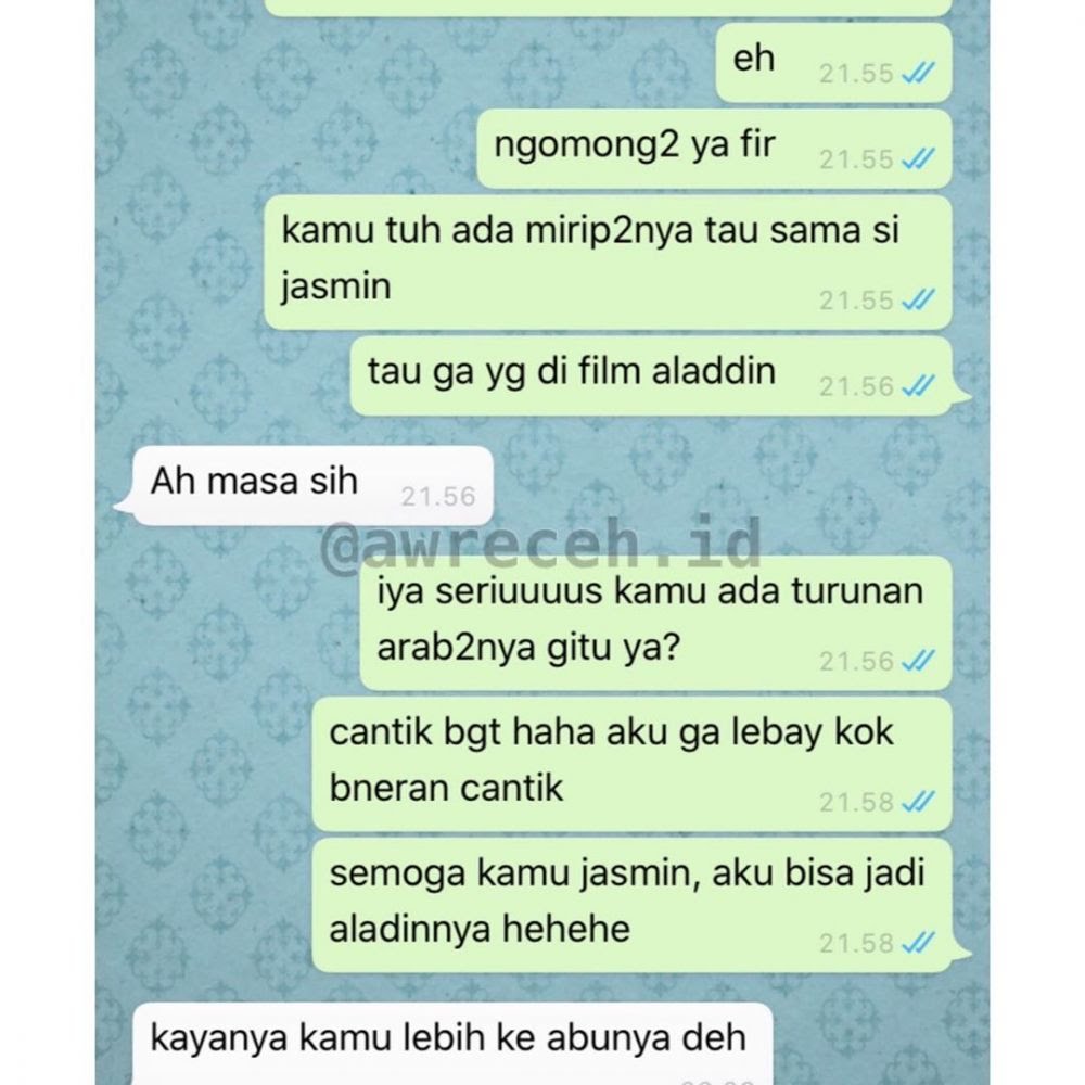 11 chat lucu gagal serius © berbagai sumber