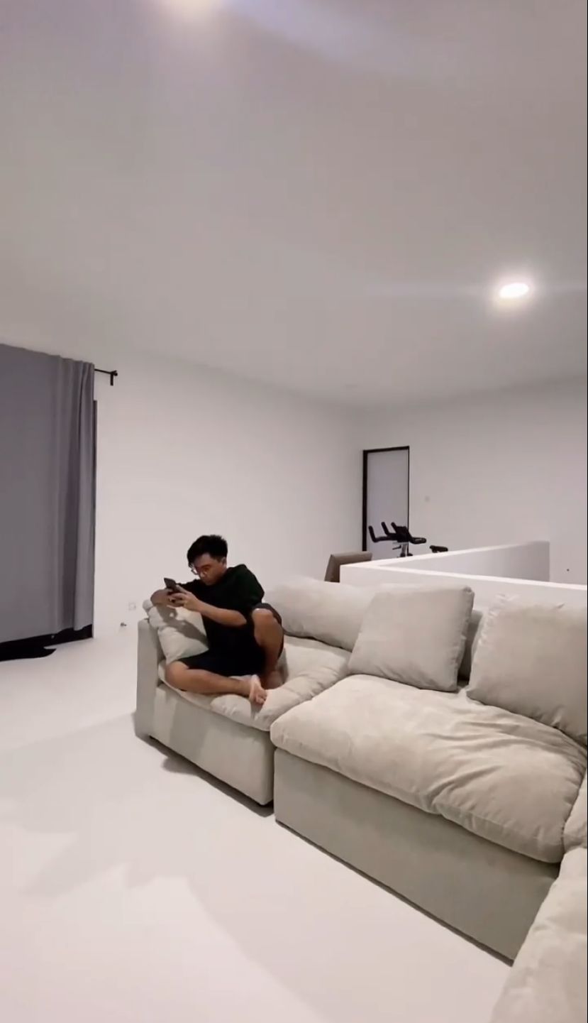 penampakan rumah brandon imb © instagram