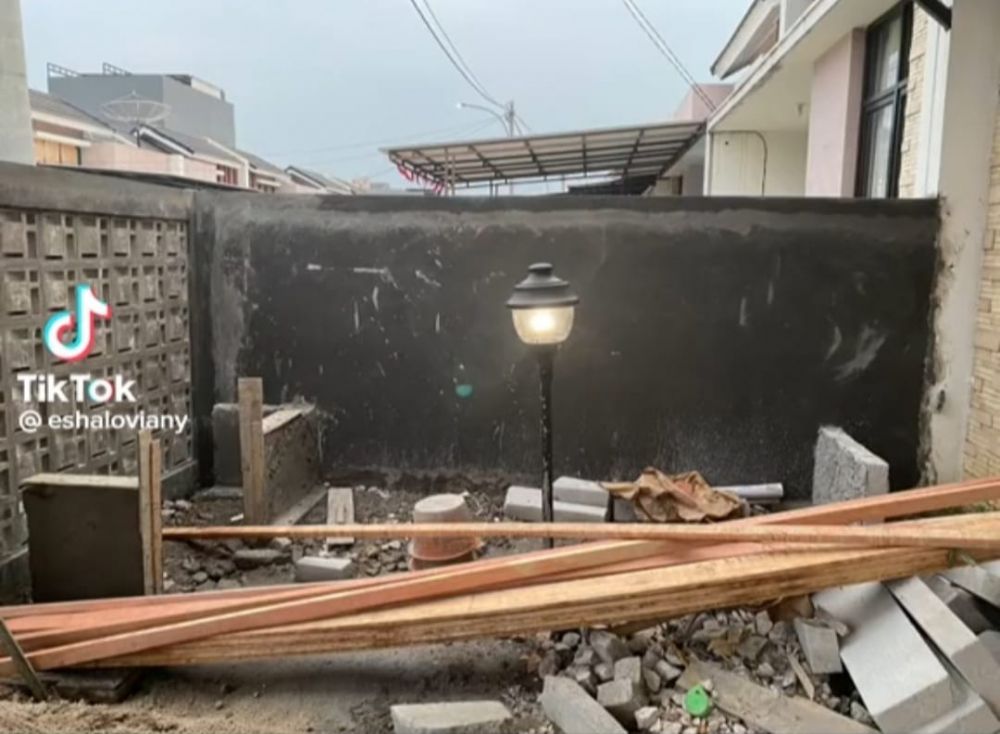 hasilnya mirip vila di Bali © TikTok