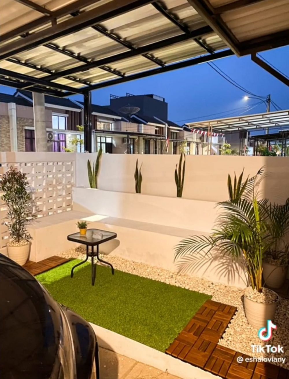 hasilnya mirip vila di Bali © TikTok