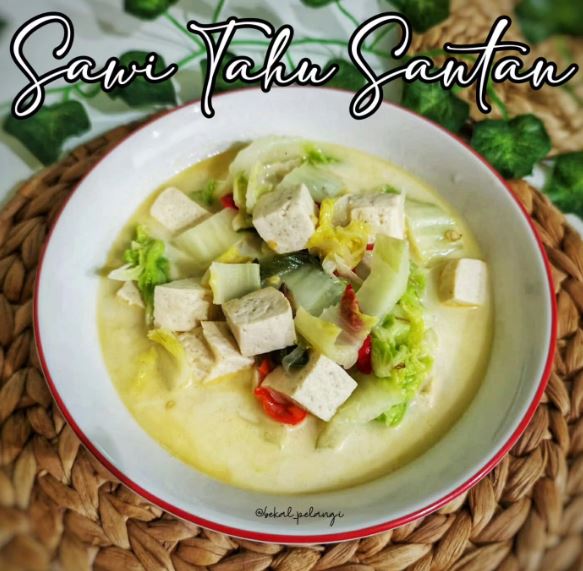 11 Resep olahan sawi putih kuah santan, lezat, bikin nagih, dan mudah ditiru