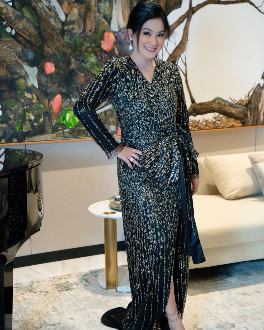 Christian Titi kondangan bareng © Instagram