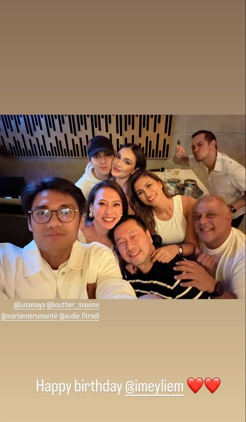 Luna Maya dan Maxime kian lengket © Instagram